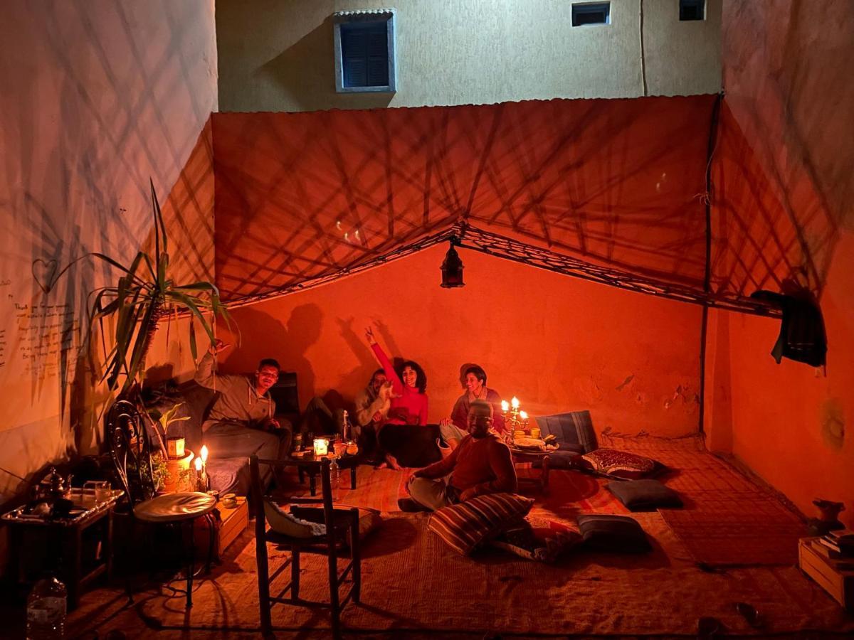 Green Guesthouse Tamraght Bagian luar foto
