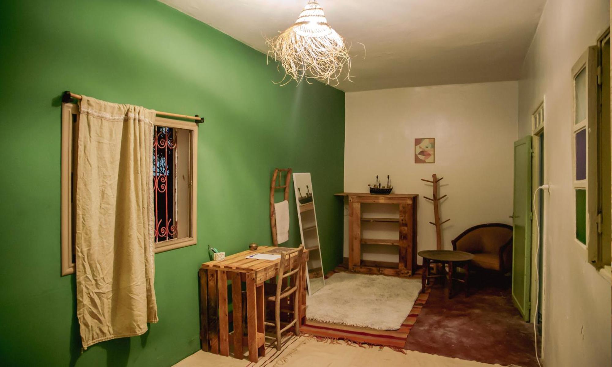 Green Guesthouse Tamraght Bagian luar foto